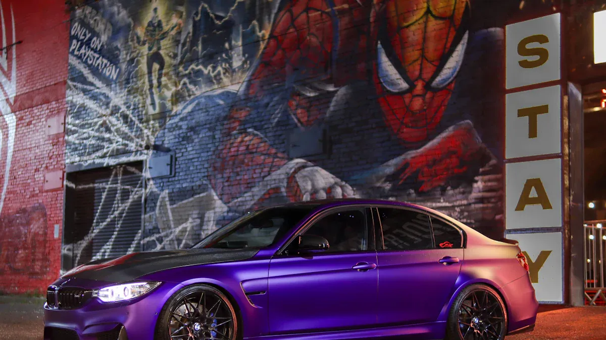 Purple Car Wrap Guide Matching Shades, Cars, and Budgets